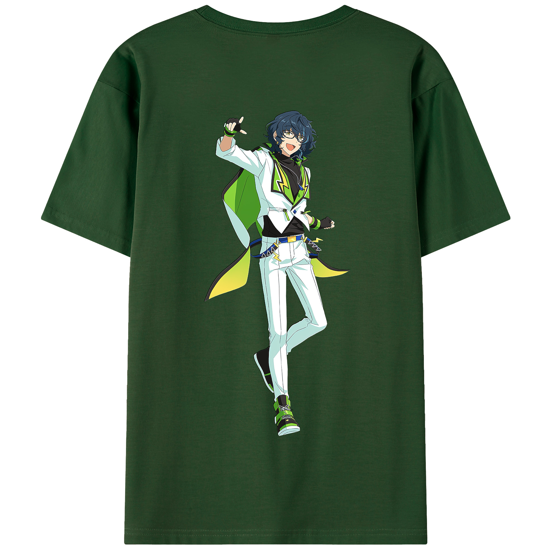 （画像用） あんさんぶるスターズ! Ensemble Stars 綿100％半袖Tシャツ（背面プリント）